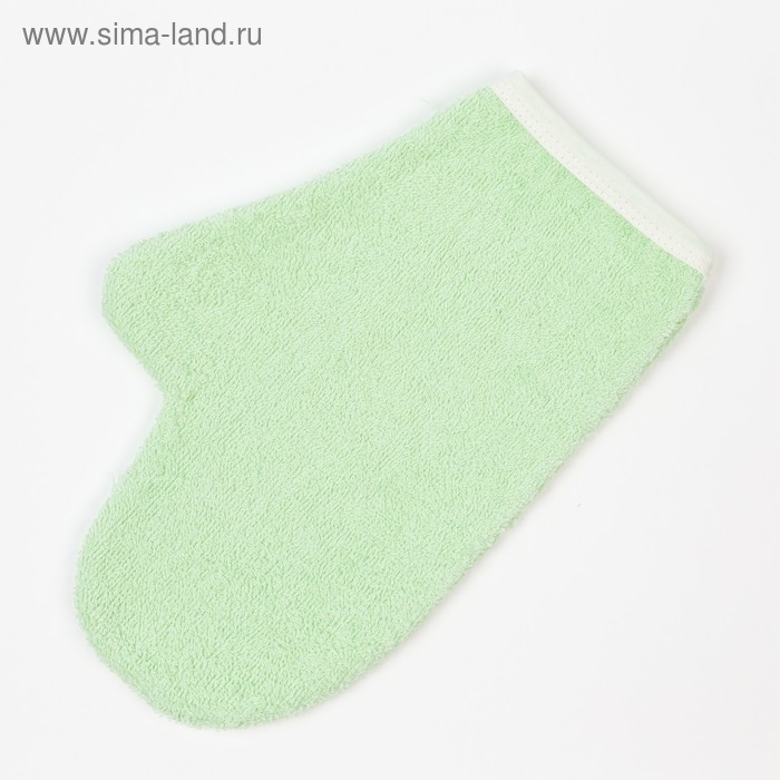 Набор для купания (полотенце-уголок, рукавица) с вышивкой «Мишка», размер 100х110 см, цвет зелёный Набор для купания (полотенце-уголок, рукавица) с вышивкой «Мишка», размер 100х110 см, цвет зелёный