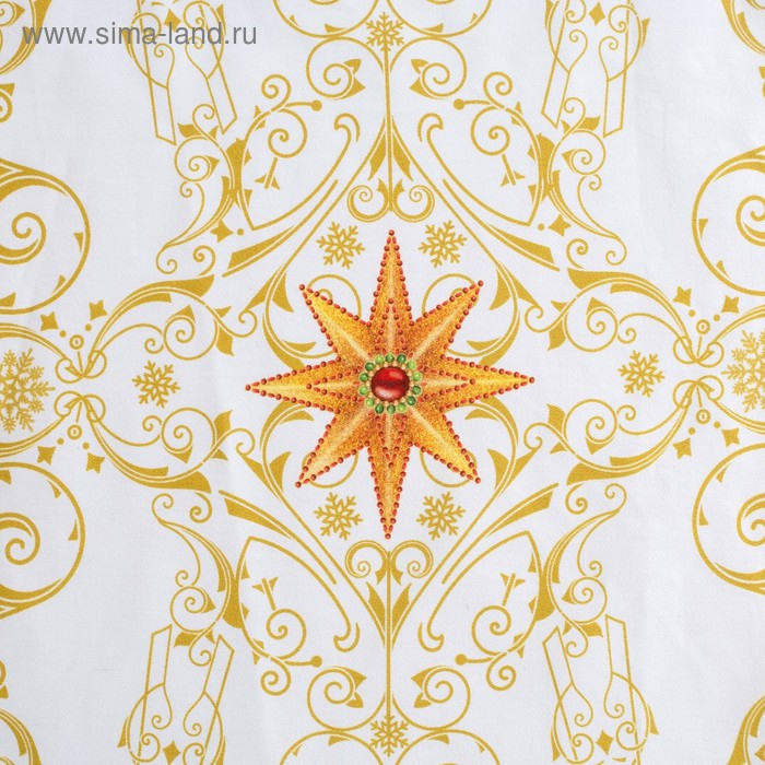 Дорожка на стол "Этель" Новогодняя сказка 40х147+/-3см, 100% хлопок, саржа 190 гр/м2
