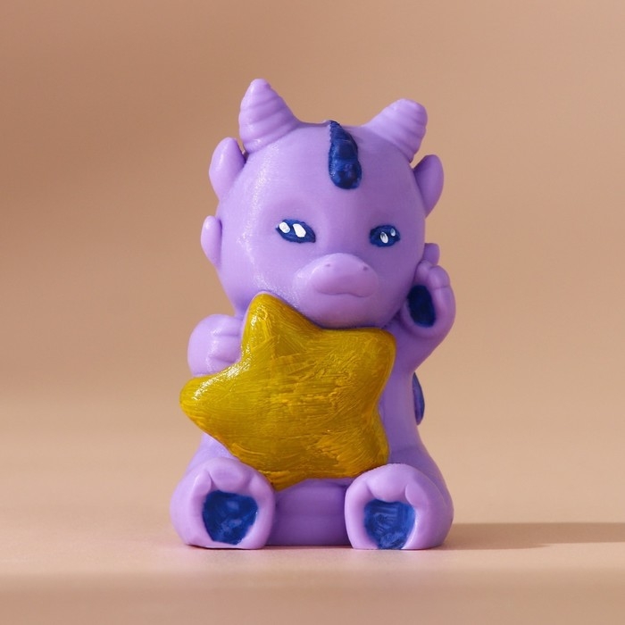 Мыло для рук «Дракоша со звездой», 80 г, Новый Год Мыло для рук «Дракоша со звездой», 80 г, Новый Год