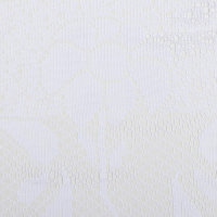 Тюль на кухню без шторной ленты, 170х160 см, цвет белый, 100% полиэстер Тюль на кухню без шторной ленты, 170х160 см, цвет белый, 100% полиэстер