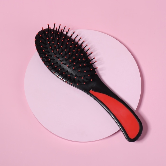 Расчёска массажная, 6 × 21 см, цвет МИКС Расчёска массажная, 6 × 21 см, цвет МИКС