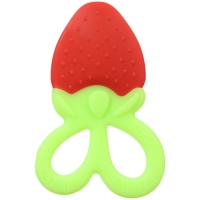 Прорезыватель силиконовый «Клубничка», Крошка Я Прорезыватель силиконовый «Клубничка», Крошка Я