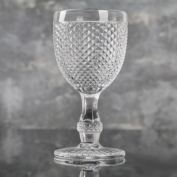 Набор бокалов для вина стеклянный «Вилеро», 250 мл, 8,5×16,5 см, 6 шт Набор бокалов для вина стеклянный «Вилеро», 250 мл, 8,5×16,5 см, 6 шт