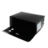 Папка-короб архивная А4, корешок 120 мм, пластик, Calligrata, вырубная застежка, чёрная, до 1100 листов Папка-короб архивная А4, корешок 120 мм, пластик, Calligrata, вырубная застежка, чёрная, до 1100 листов