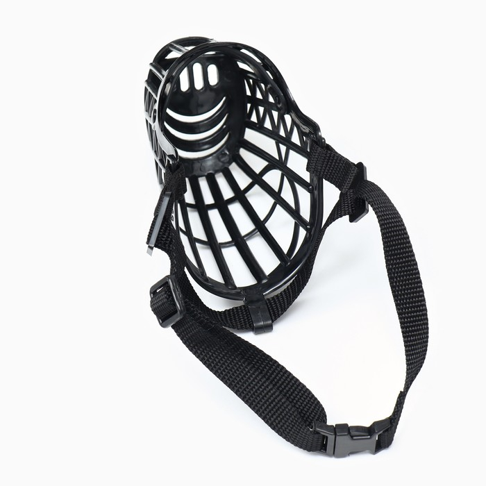 Намордник пластиковый № 5, ОМ 30 см, ДН 11 см, ОШ 43-61 см, вес питомца 20 кг Намордник пластиковый № 5, ОМ 30 см, ДН 11 см, ОШ 43-61 см, вес питомца 20 кг