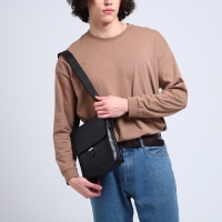 Сумка мужская, цвет чёрный