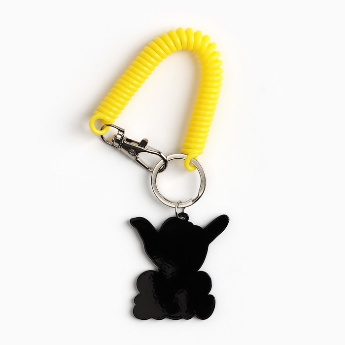 Брелок для ключей на резинке &laquo;Good vibes&raquo;, 4.5 х 5 см