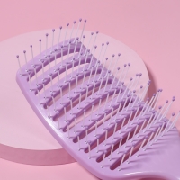 Расчёска массажная, широкая, вентилируемая, 7,5 × 23 см, цвет МИКС Расчёска массажная, широкая, вентилируемая, 7,5 × 23 см, цвет МИКС