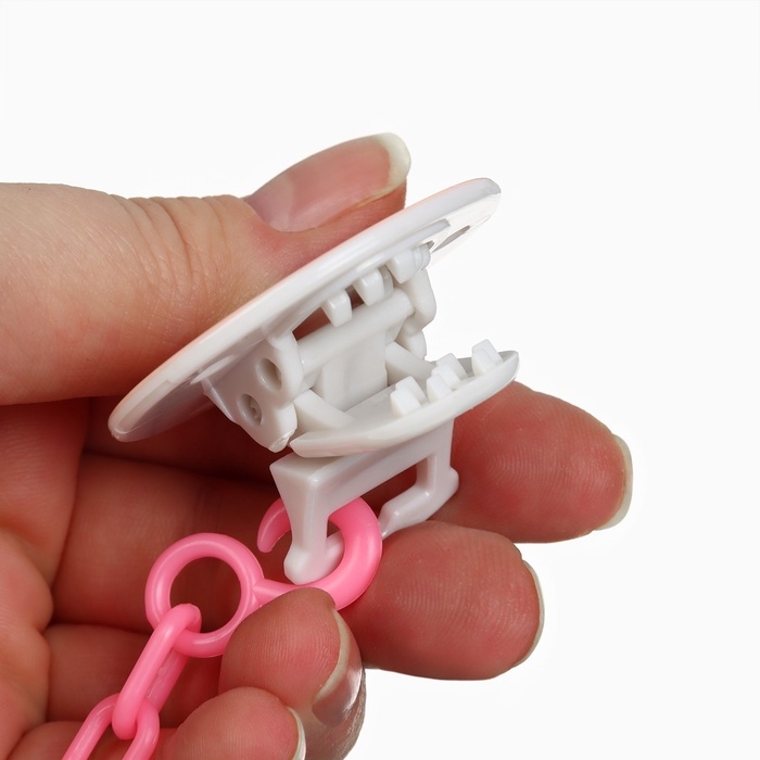 Набор: Соска - пустышка с держателем «Коала», классичекая, +6 мес, цвет коралловый Набор: Соска - пустышка с держателем «Коала», классичекая, +6 мес, цвет коралловый