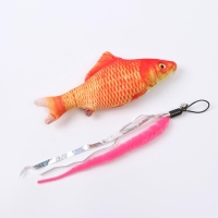 Мягкая игрушка для кошки «Вот такую поймал!» Мягкая игрушка для кошки «Вот такую поймал!»