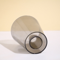 Горшок для орхидей, 1,2 л, 12,5 × 16,6 см, пластик, прозрачно-серый Горшок для орхидей, 1,2 л, 12,5 × 16,6 см, пластик, прозрачно-серый