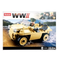 Конструктор &laquo;Армия. Офицерский джип&raquo;, 103 детали