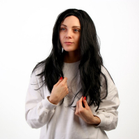 Карнавальный парик «Русалочка-брюнетка», 140 г Карнавальный парик «Русалочка-брюнетка», 140 г