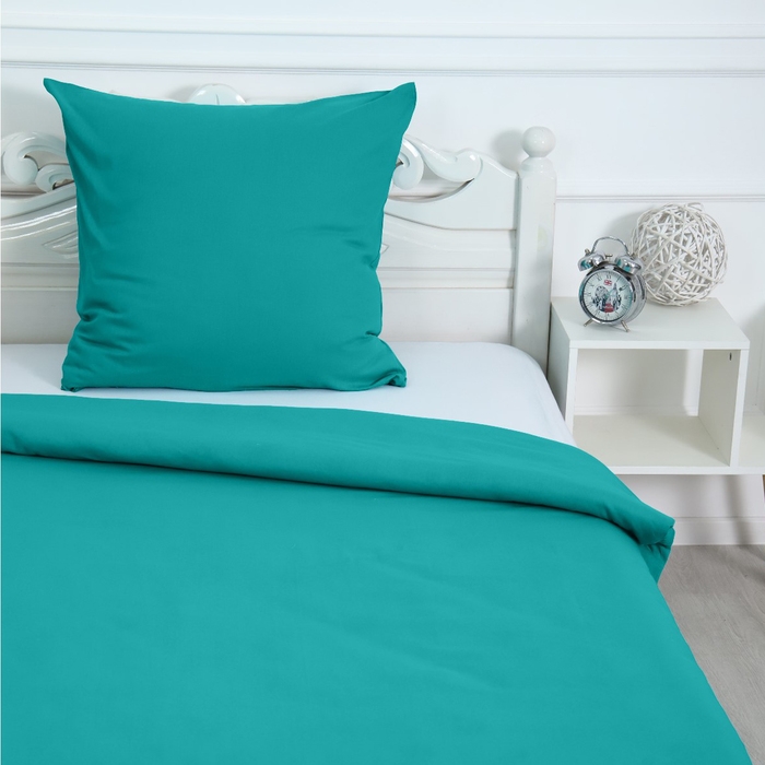 Комплект 1.5сп Изумруд 3-8 (под. 145х215см, нав. 70х70см) бязь 120г/м, хл100%