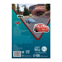 Книга с наклейками «Найди отличия» + маркер, А5, 16 стр., Тачки Книга с наклейками «Найди отличия» + маркер, А5, 16 стр., Тачки