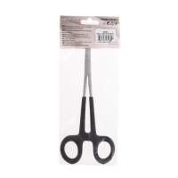 Зажим-корнцанг рыболовный Namazu, L-180 мм, прорезиненные ручки, нержавеющая сталь Зажим-корнцанг рыболовный Namazu, L-180 мм, прорезиненные ручки, нержавеющая сталь