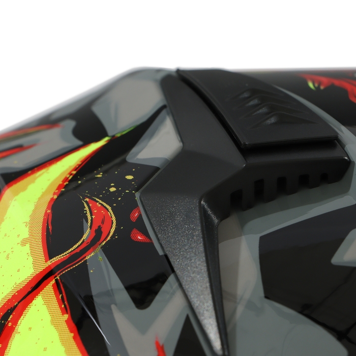 Шлем интеграл с двумя визорами, размер L (59-60), модель BLD-M67E, черно-желтый