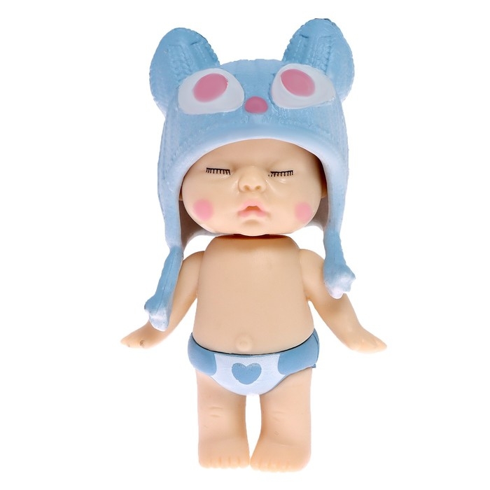 Игрушка-сюрприз «Бэйби сплюш» в кроватке, МИКС Игрушка-сюрприз «Бэйби сплюш» в кроватке, МИКС