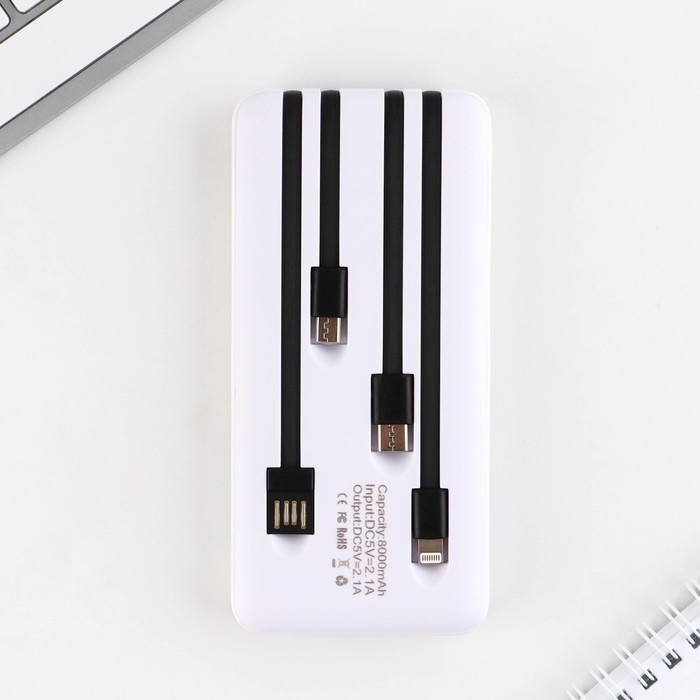 Зарядное устройство &laquo;Достояние&raquo;, 8000мА,модель PB-20, 14,5 х 6,9 см