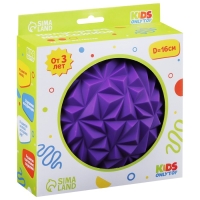 Массажный мяч ONLYTOP &laquo;Полусфера&raquo;, d=16 см, цвета МИКС