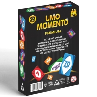 Карточная игра на реакцию и внимание &laquo;UMO momento. Premium&raquo;, 70 карт, 7+