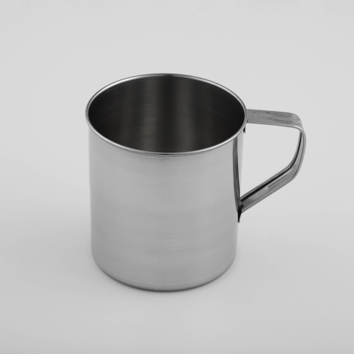 Кружка из нержавеющей стали Доляна &laquo;Индия&raquo;, 500 мл, d=9 см