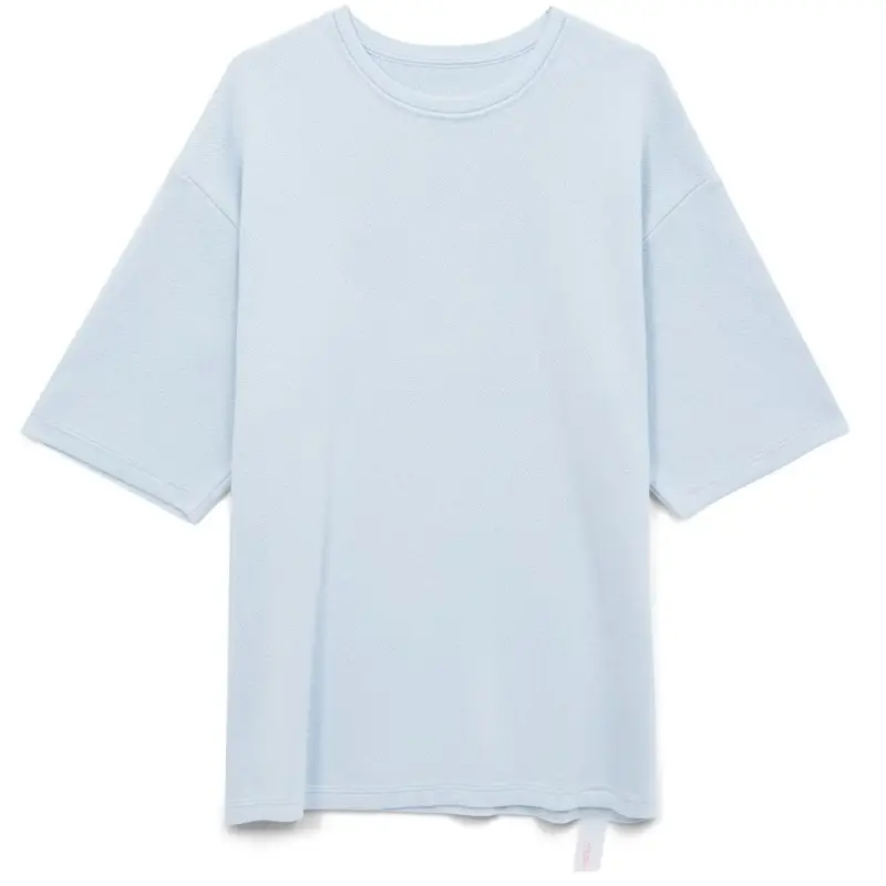 Джемпер с коротким рукавом Siluetti Volumica, светло-голубой, размер XS/S