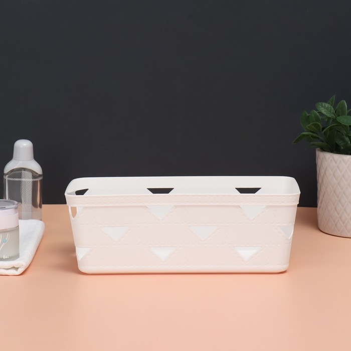 Органайзер для хранения косметических принадлежностей, 25,5 &times; 12 &times; 9 см, цвет МИКС