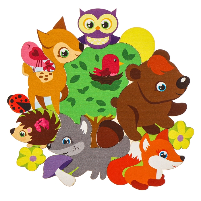 Головоломка &laquo;Лесные жители&raquo;