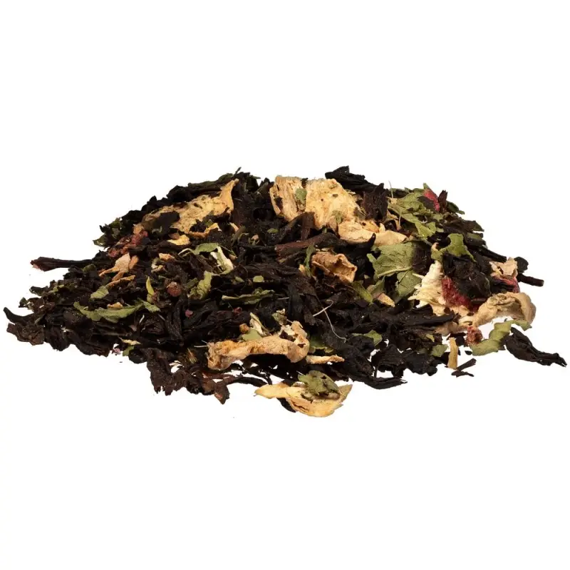 Чай &laquo;Сокочай&raquo;, мини, черный с соком имбиря, малиной и мятой