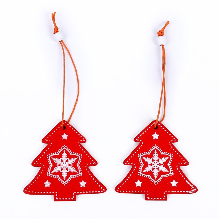 Набор подвесок &laquo;Ёлочки&raquo;, 2 шт.