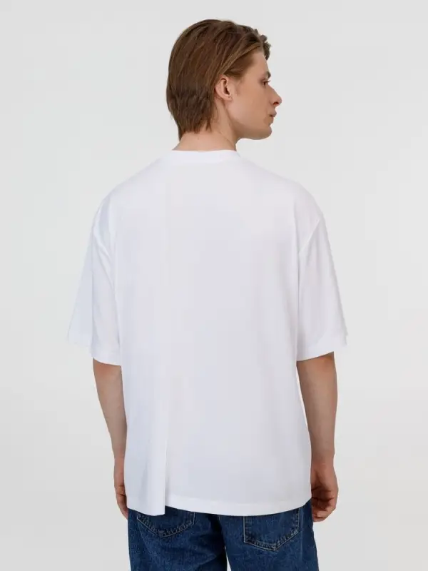 Футболка из бифлекса Morfiss, белая, размер XS/S