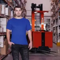 Футболка T-Bolka 180 желтая, размер XL