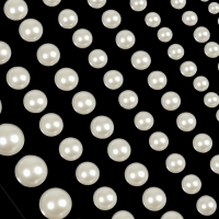 Стразы жемчужные для декора ногтей, на клеевой основе, d = 3/4/5/6/8 мм, цвет белый Стразы жемчужные для декора ногтей, на клеевой основе, d = 3/4/5/6/8 мм, цвет белый