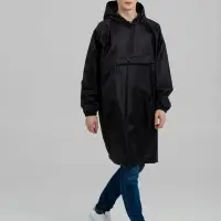 Дождевик-анорак Alatau, черный, единый размер