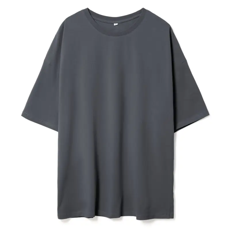 Футболка унисекс оверсайз Crosstown, темно-серая, размер M