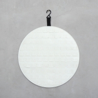 Органайзер для хранений настенный &laquo;Круг&raquo;, d=39,5 см, цвет бежевый