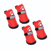 Ботинки высокие "Гулять", набор 4 шт, размер 3, красные Ботинки высокие "Гулять", набор 4 шт, размер 3, красные