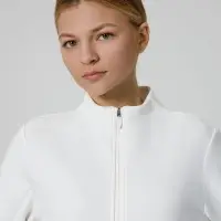 Куртка женская Lovi, молочно-белая, размер XXL