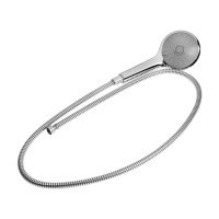 Набор для душа ZEIN H02, стойка с мыльницей и держателем, шланг 150 см, лейка 3 режима, хром Набор для душа ZEIN H02, стойка с мыльницей и держателем, шланг 150 см, лейка 3 режима, хром