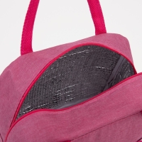 Термосумка на молнии 6 л, цвет розовый Термосумка на молнии 6 л, цвет розовый