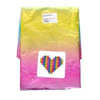 Воздушный шар фольгированный 42" «Сердце», поп-ит, градиент, под воздух Воздушный шар фольгированный 42" «Сердце», поп-ит, градиент, под воздух