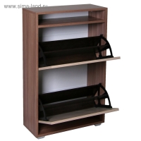 Тумба для обуви №1, 590х250х940, Шимо темный/Шимо светлый