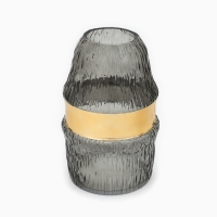 Ваза для цветов &laquo;Фьюжн&raquo; из прозрачного стекла 23,5&times;15,5&times;15,5 см