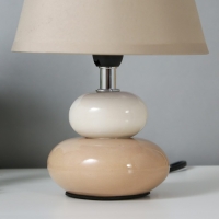 Настольная лампа 16878/1GR E14 40Вт серый 16х16х25 см RISALUX