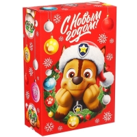 Коробка подарочная, "С Новым годом",  16 х 23 х 7,5 см, Щенячий патруль