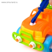 Конструктор для малышей «Джип», 22 детали, цвета МИКС Конструктор для малышей «Джип», 22 детали, цвета МИКС