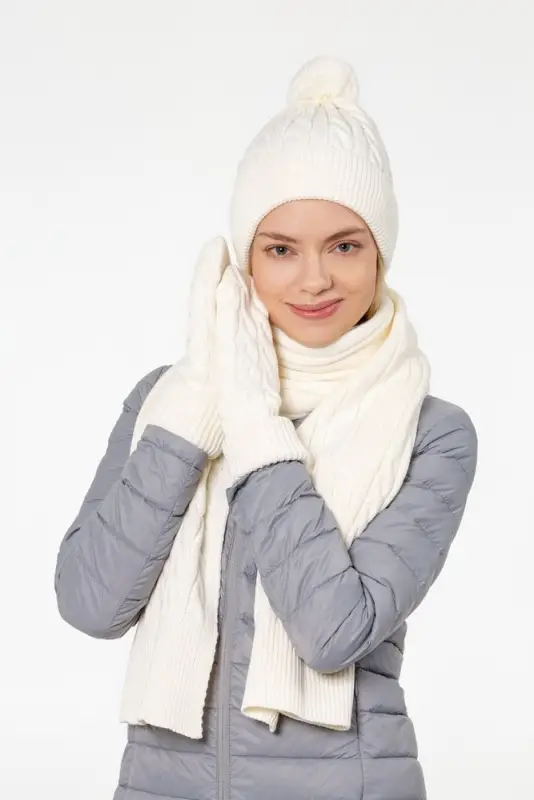 Шапка Heat Trick, белая (молочная) Шапка Heat Trick, белая (молочная)