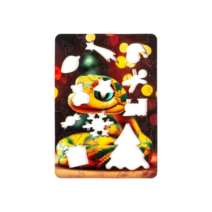 Пазл «Змейка малыш», А5, 51 дет. Пазл «Змейка малыш», А5, 51 дет.