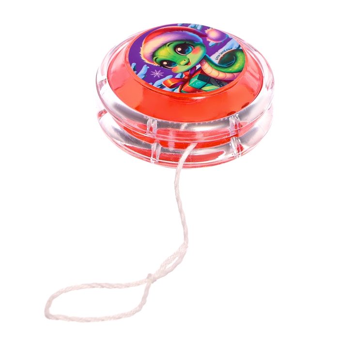 Новый год. Йо-Йо «Играем вместе», змейки, d= 5,5 см Новый год. Йо-Йо «Играем вместе», змейки, d= 5,5 см